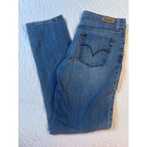 Levi's Mid Rise‎ Jeans Women's 30x32 Skinny Jeans Blue Denim